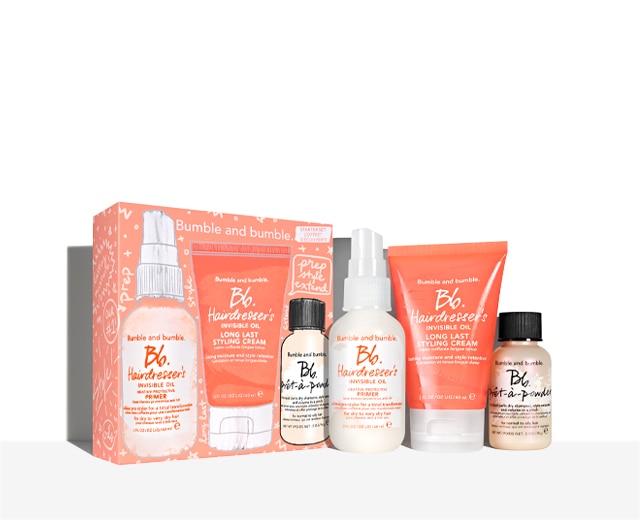 Travel-Size Prep, Style + Extend Hair Set