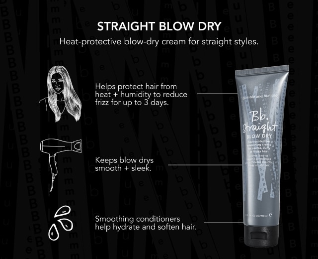 Straight Blow Dry Styling Cream 