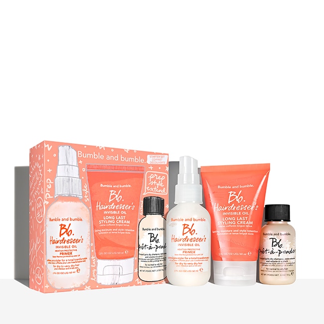 Travel-Size Prep, Style + Extend Hair Set