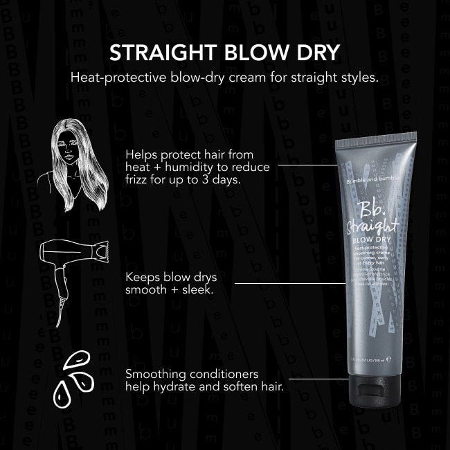 Straight Blow Dry Styling Cream 